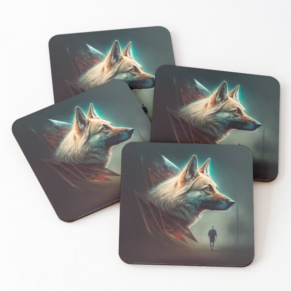 Item preview, Abstract Photo of a Dog and its Owner designed and sold by D Shop.