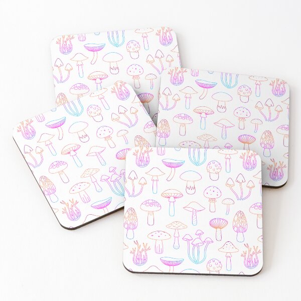 Item preview, Psychedelic Patterns Mushrooms Seamless designed and sold by Mindscyther.