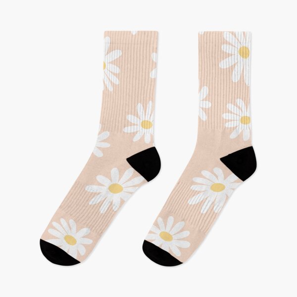 Item preview, Daisy flowers seamless pattern - White and Vanilla Cream designed and sold by Ladies-Boutique.