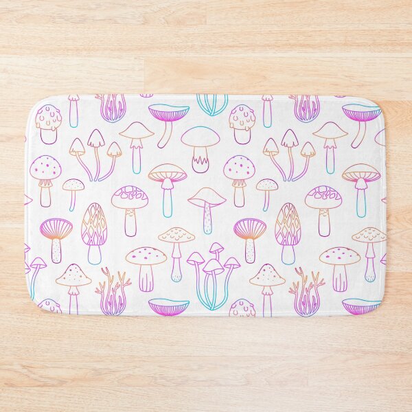 Item preview, Psychedelic Patterns Mushrooms Seamless designed and sold by Mindscyther.