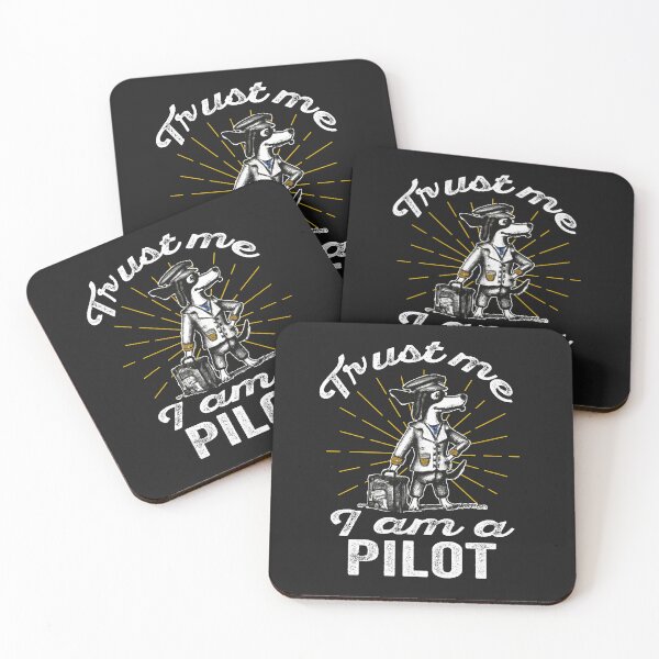 Item preview, Trust me I am a Pilot - Vintage Pilot gift designed and sold by FouDeeziner.