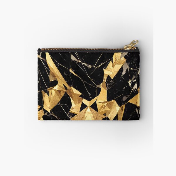 Item preview, Black and Golden marble abstract luxury design No3 designed and sold by angelisart.