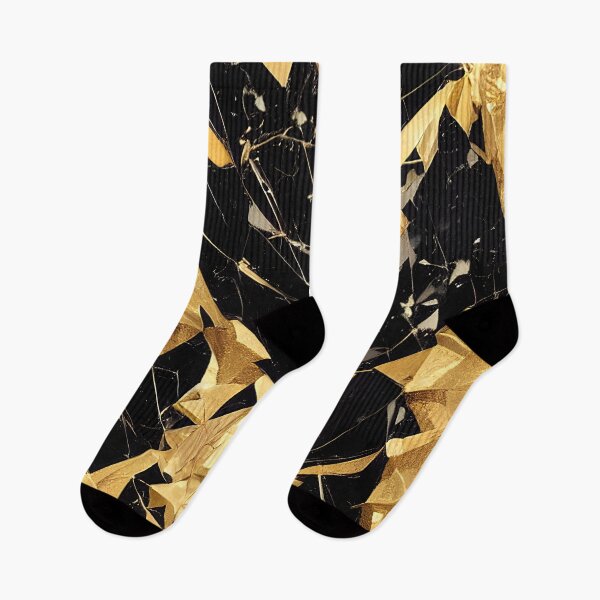 Item preview, Black and Golden marble abstract luxury design No3 designed and sold by angelisart.