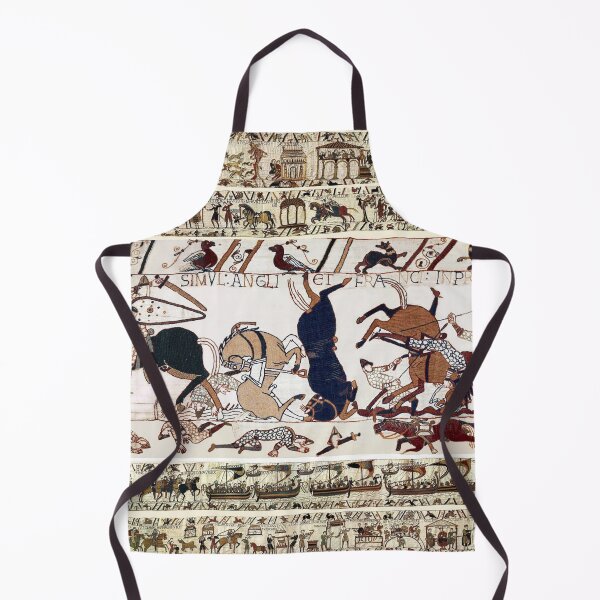 Item preview, THE BAYEUX TAPESTRY 1066,WAR HORSES AND NORMAN KNIGHTS COMBATTING HORSEBACK  designed and sold by BulganLumini.