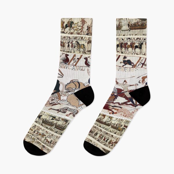 Item preview, THE BAYEUX TAPESTRY 1066,WAR HORSES AND NORMAN KNIGHTS COMBATTING HORSEBACK  designed and sold by BulganLumini.