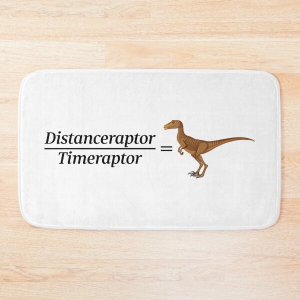 Item preview, Velociraptor Math - Funny Dinosaur Velocity Formula designed and sold by ScienceCorner.