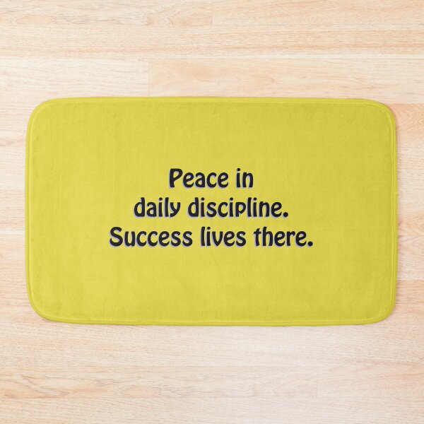 Item preview, (BF) Daily discipline as the path to success. designed and sold by greatvibes4u.