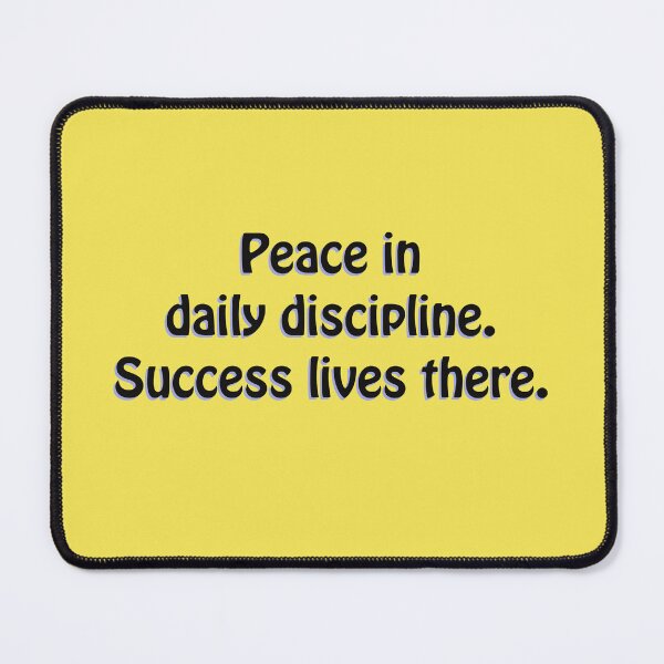 Item preview, (BF) Daily discipline as the path to success. designed and sold by greatvibes4u.