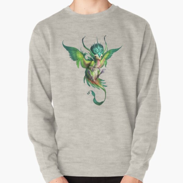 Little Princess Parrot Dragon Pullover Sweatshirt