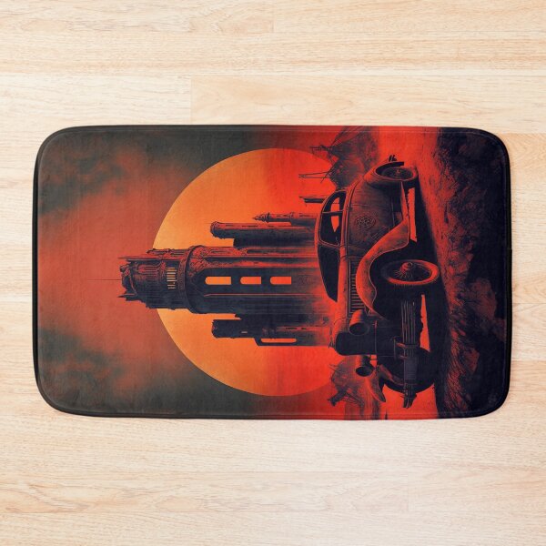 Item preview, Dystopian Sunrise: A Post-Apocalyptic Hot Rod Scene for Fans of Brutalism and American Industry #10 designed and sold by RodZnRoll.