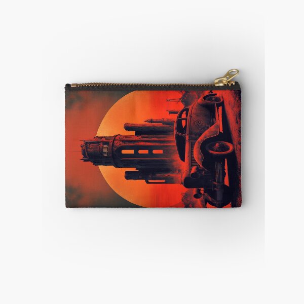 Item preview, Dystopian Sunrise: A Post-Apocalyptic Hot Rod Scene for Fans of Brutalism and American Industry #10 designed and sold by RodZnRoll.