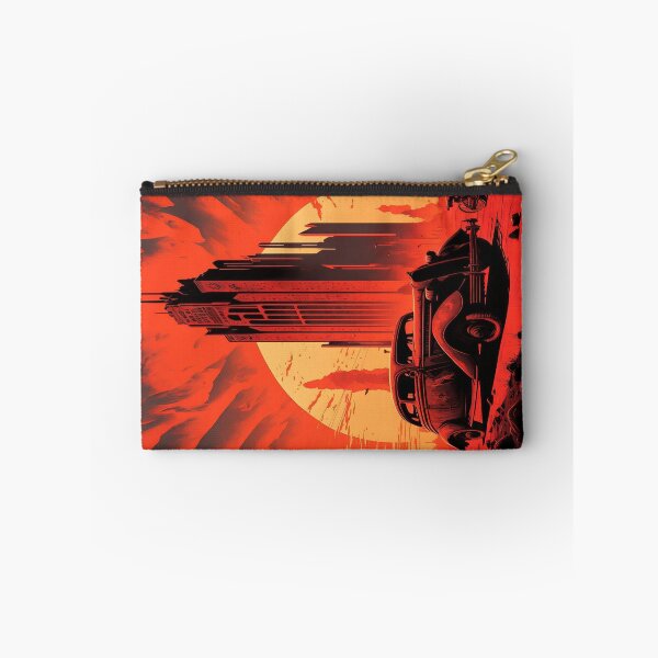 Item preview, Dystopian Sunrise: A Post-Apocalyptic Hot Rod Scene for Fans of Brutalism and American Industry #11 designed and sold by RodZnRoll.