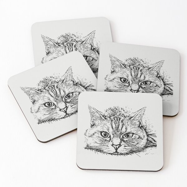 Item preview, cute cat designed and sold by Essamiy.