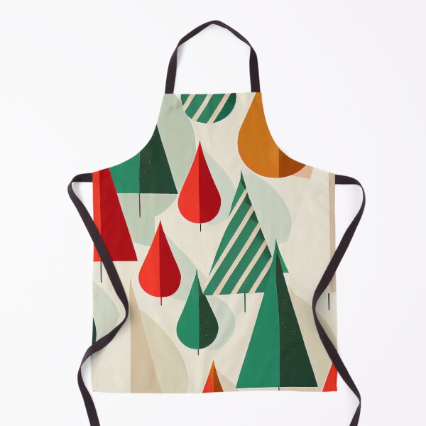 Item preview, Flat Floral Christmas Tree Pattern Digital Painting designed and sold by CodeAndColors.