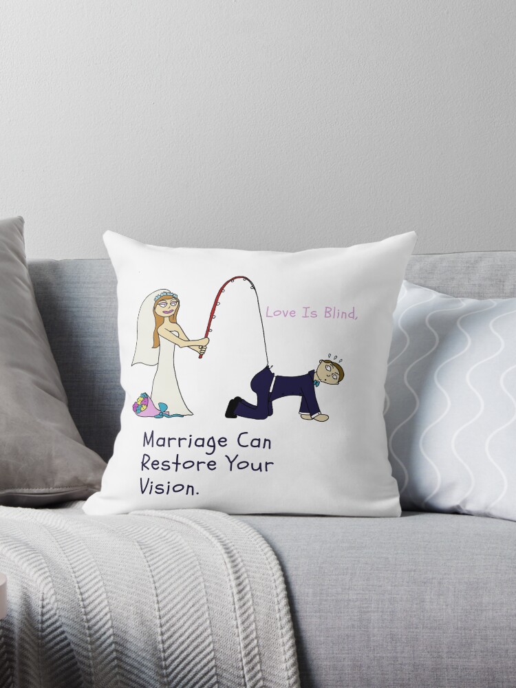 Love is Blind, Marriage can restore your vision, wedding, bride, husband, funny engaged, funny married couple Love is Blind, Marriage can restore your vision, wedding, bride, husband, funny engaged, funny married couple