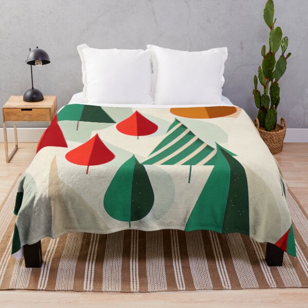 Item preview, Flat Floral Christmas Tree Pattern Digital Painting designed and sold by CodeAndColors.