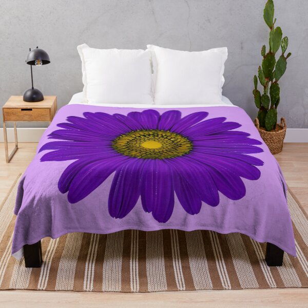 Item preview, Purple daisy flower designed and sold by gramizzia.