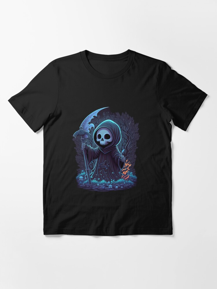 Cute Grim Reaper in Alternative Goth Style: Adorable and Unique