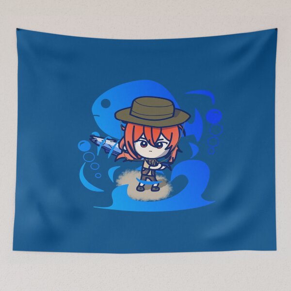 Item preview, diluc (fisherman) | (fan-art by smoomaru) designed and sold by smoomaru.