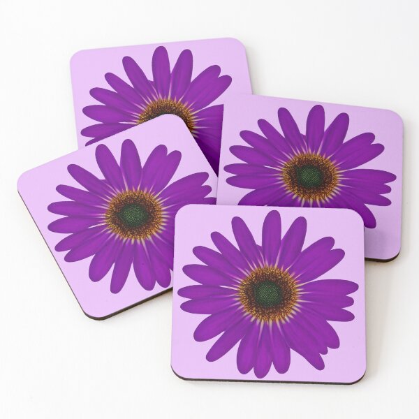 Item preview, Purple daisy flower designed and sold by gramizzia.