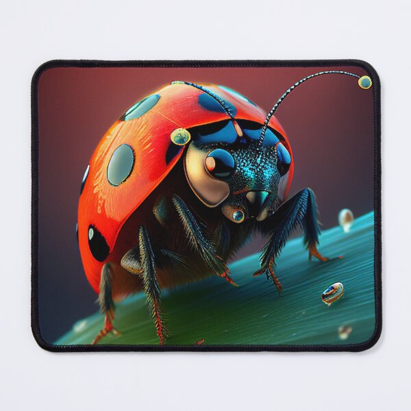 Item preview, Ladybug portrait designed and sold by EmeraldeaArt.