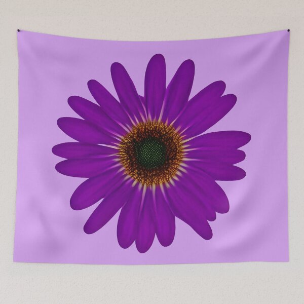Item preview, Purple daisy flower designed and sold by gramizzia.