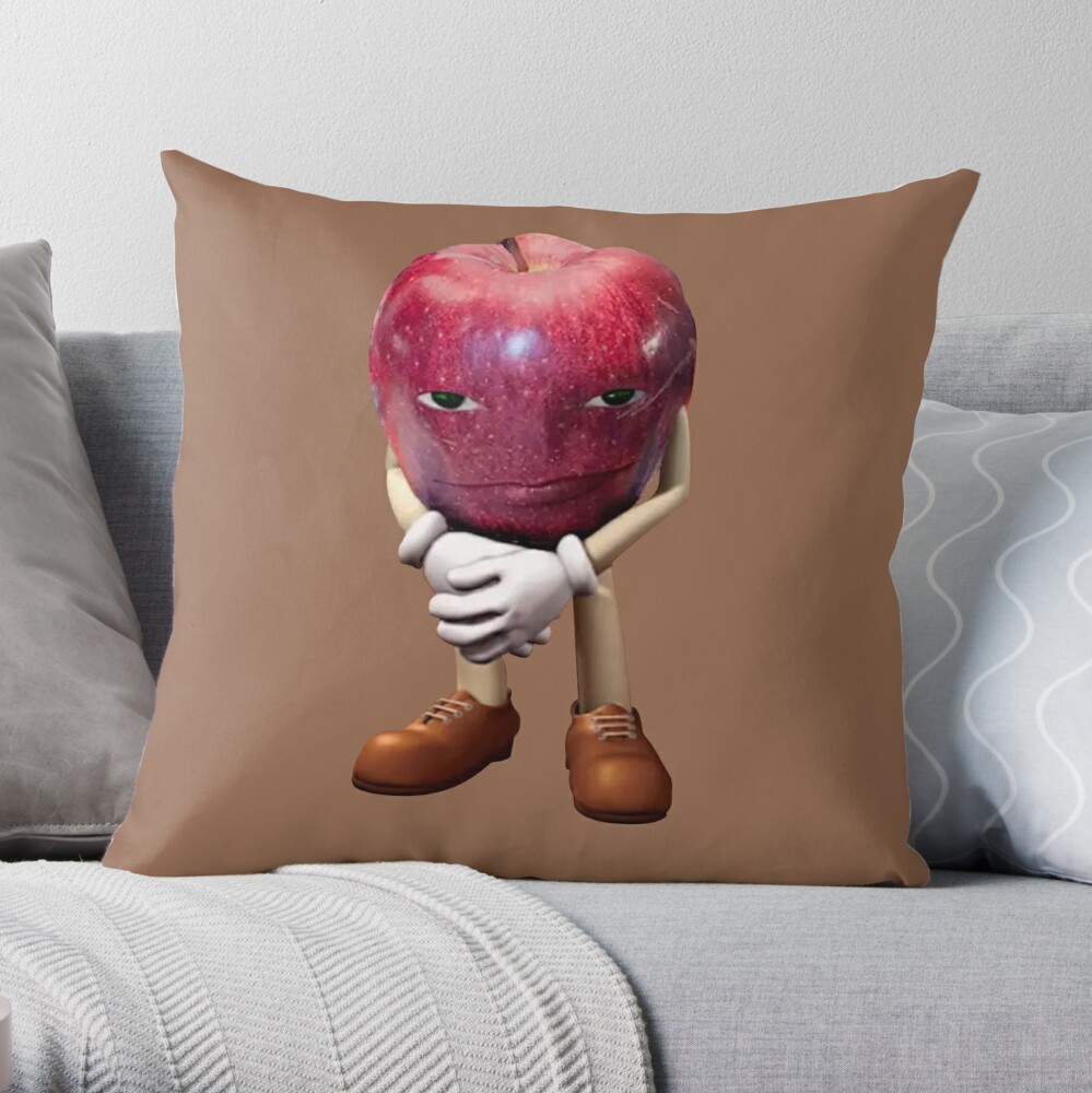 Man face Throw Pillow by MarkTheUser