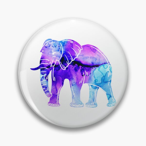 Item preview, Elephant Colorful Watercolor designed and sold by 37jlee.