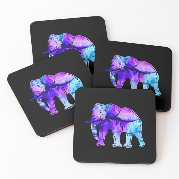 Item preview, Elephant Colorful Watercolor designed and sold by 37jlee.