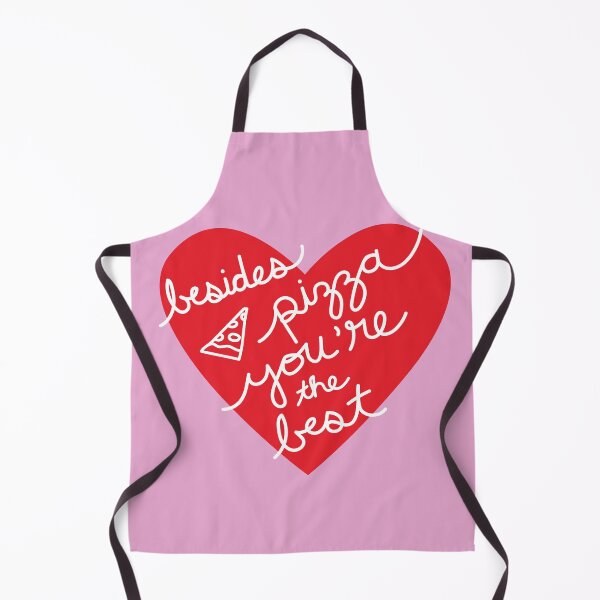 Item preview, Besides Pizza You're The Best (red/pink) designed and sold by Design Minds Boutique.