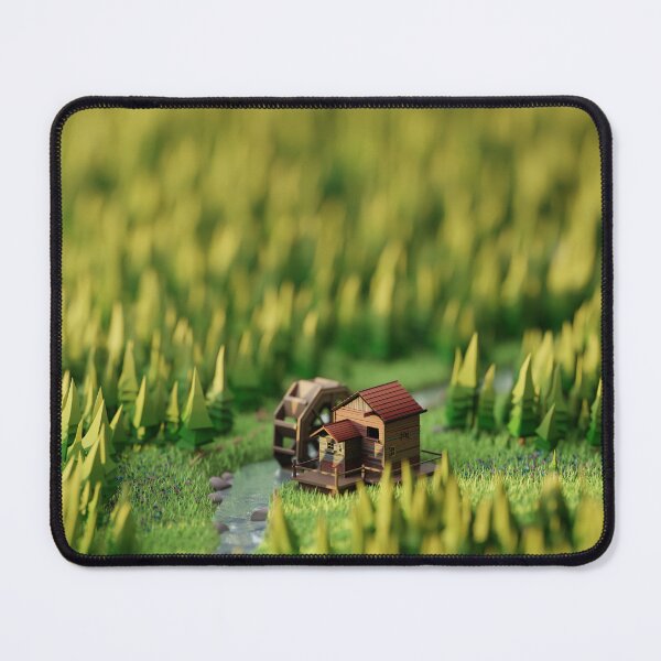 Item preview, Cute Lowpoly Waterwheel Lowpoly 3D Isometric  designed and sold by Gravedrinker.
