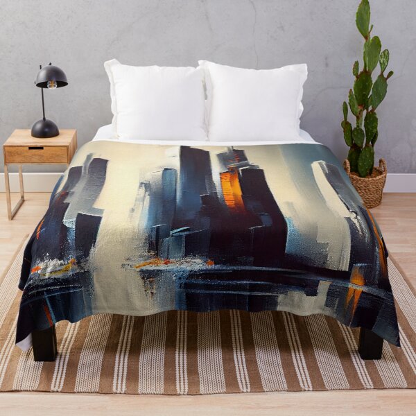 Item preview, Cityscape- Modern Abstract #8 designed and sold by Gypsykiss.