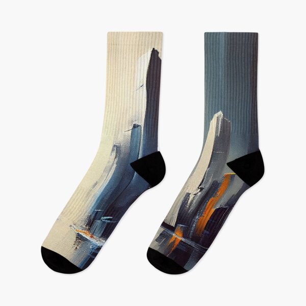 Item preview, Cityscape- Modern Abstract #8 designed and sold by Gypsykiss.