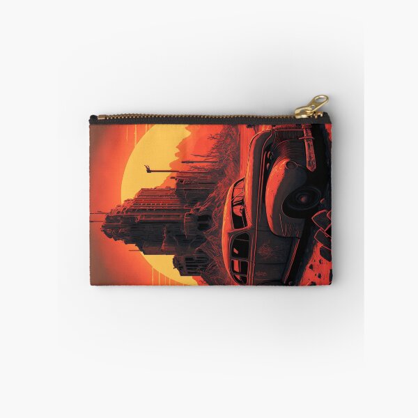 Item preview, Dystopian Sunrise: A Post-Apocalyptic Hot Rod Scene for Fans of Brutalism and American Industry #12 designed and sold by RodZnRoll.