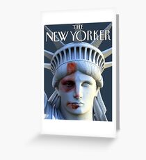 The Abuse Of Liberty Greeting Card