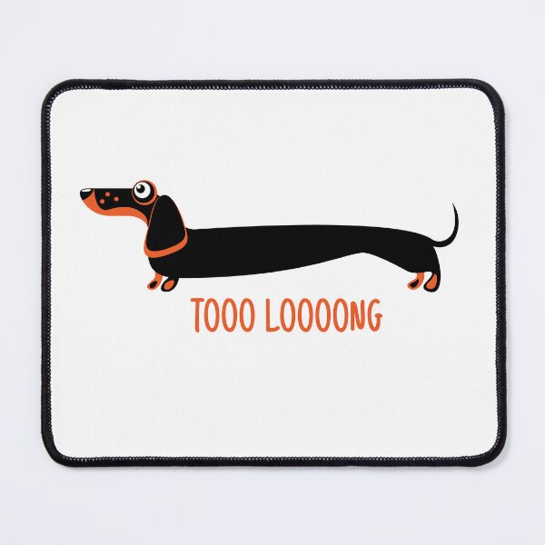 Item preview, Too Long Dachshund designed and sold by Vendetta-art.