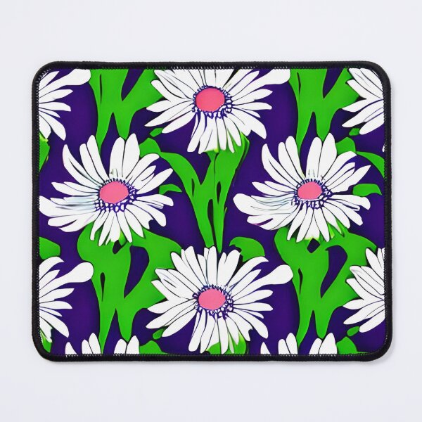 Item preview, Purple daisy flower pattern designed and sold by gramizzia.