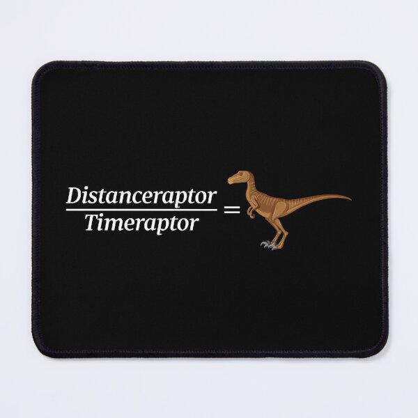 Item preview, Velociraptor Math - Funny Dinosaur Velocity Formula designed and sold by ScienceCorner.