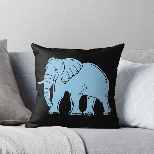 Item preview, Elephant Pastel Blue designed and sold by 37jlee.