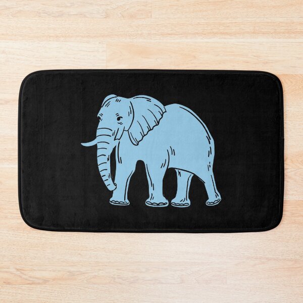 Item preview, Elephant Pastel Blue designed and sold by 37jlee.