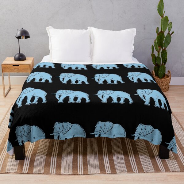 Item preview, Elephant Pastel Blue designed and sold by 37jlee.