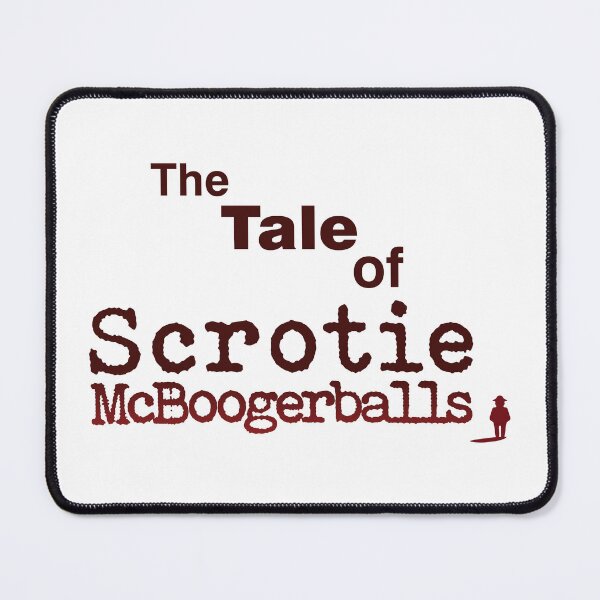 Item preview, The Tale of Scrotie McBoogerballs designed and sold by Digitzed Glass.