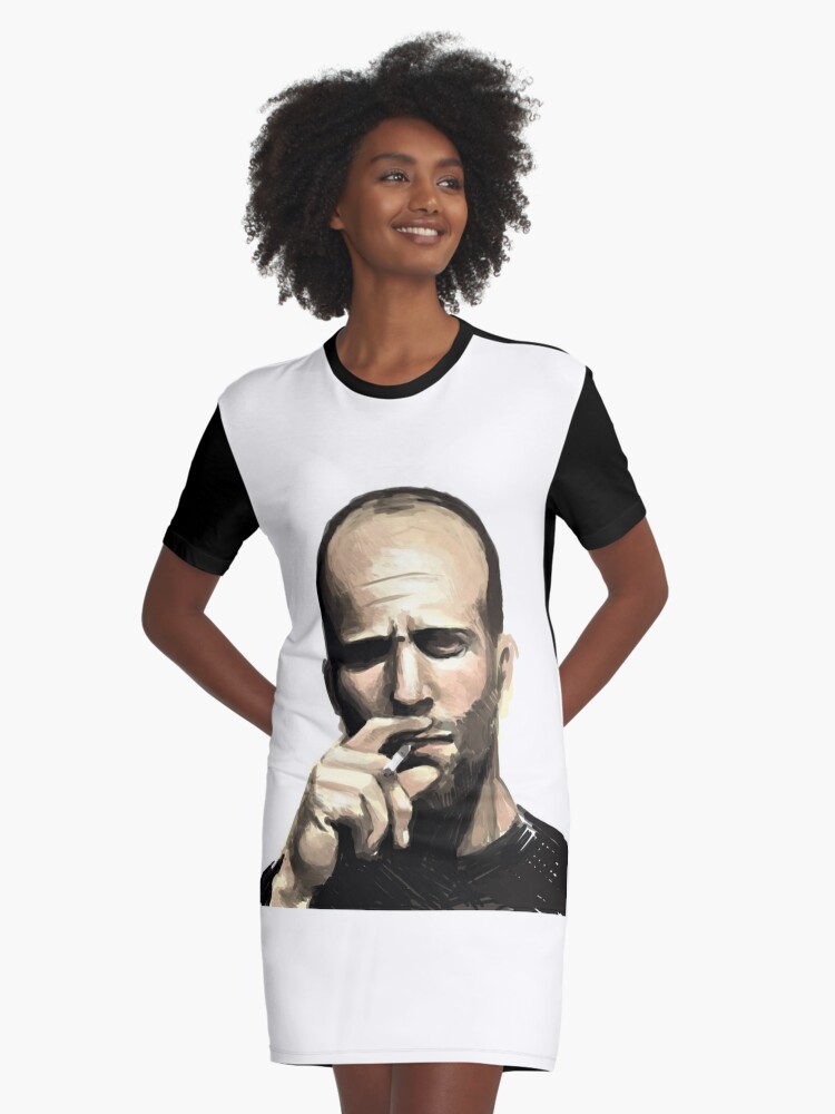 Jason Statham Graphic T Shirt Dress By Memesense Redbubble