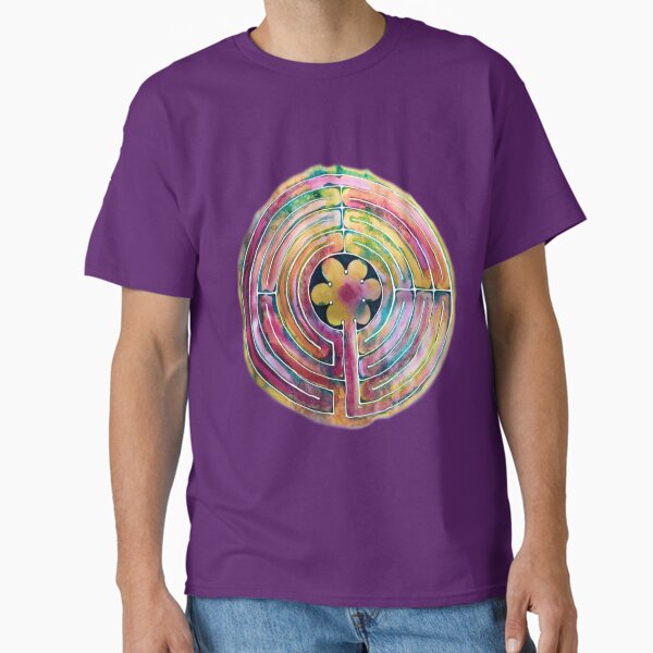 Item preview, Watercolor Labyrinth designed and sold by heartsake.