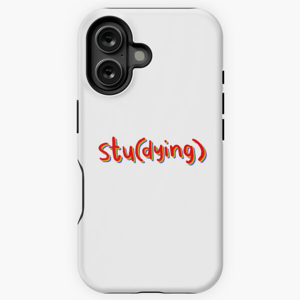 Vista previa del artículo con la obra «estudiando)», diseñado y vendido por saacstix.
