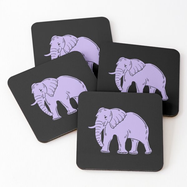 Item preview, Elephant Pastel Purple designed and sold by 37jlee.