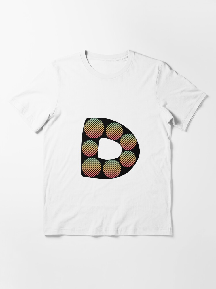 LETTER, D RETRO" Essential T-Shirt for Sale by | Redbubble