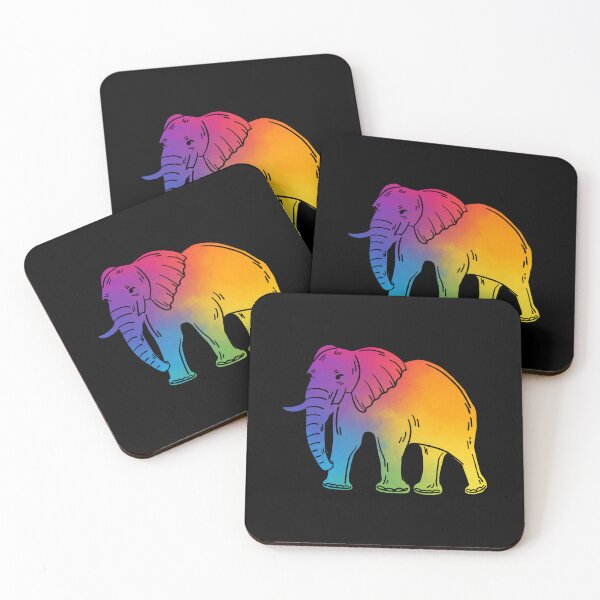 Item preview, Elephant Rainbow designed and sold by 37jlee.