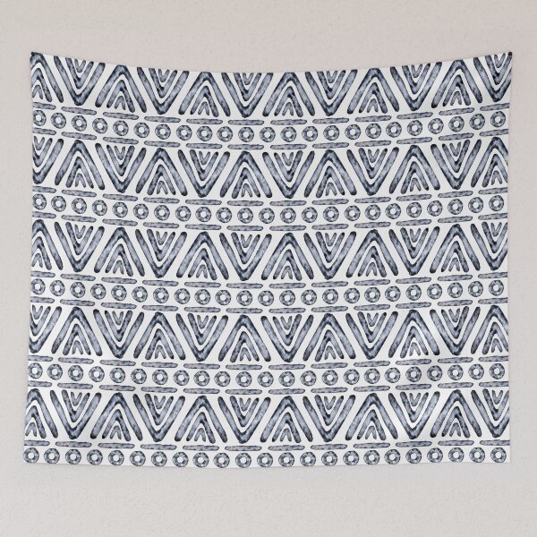 Item preview, Ethnic geometry Grey designed and sold by Olena Kovalova Design.
