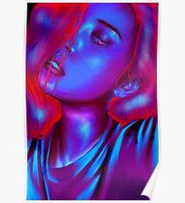 Sunmi Neon Poster